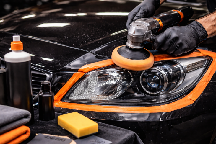 Scheinwerfer-Aufbereitung